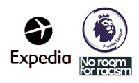 Premier League Badge&No Room For Racism&Expedia Sponsor